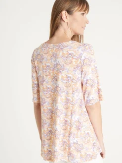 Tunique maille fluide coupe confort