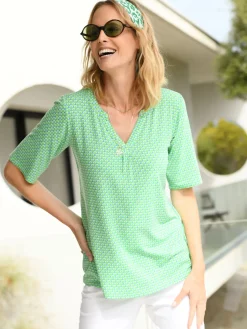 Tunique maille fluide coupe confort