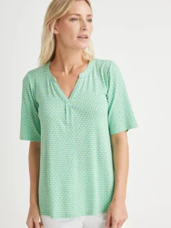 Tunique maille fluide coupe confort