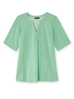 Tunique maille fluide coupe confort