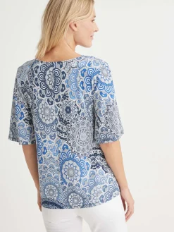 Tunique manches pagode 3/4