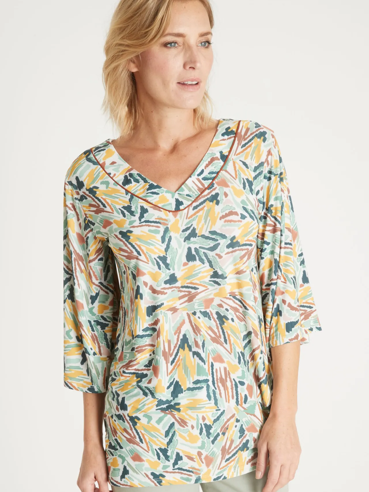 Tunique manches pagode 3/4