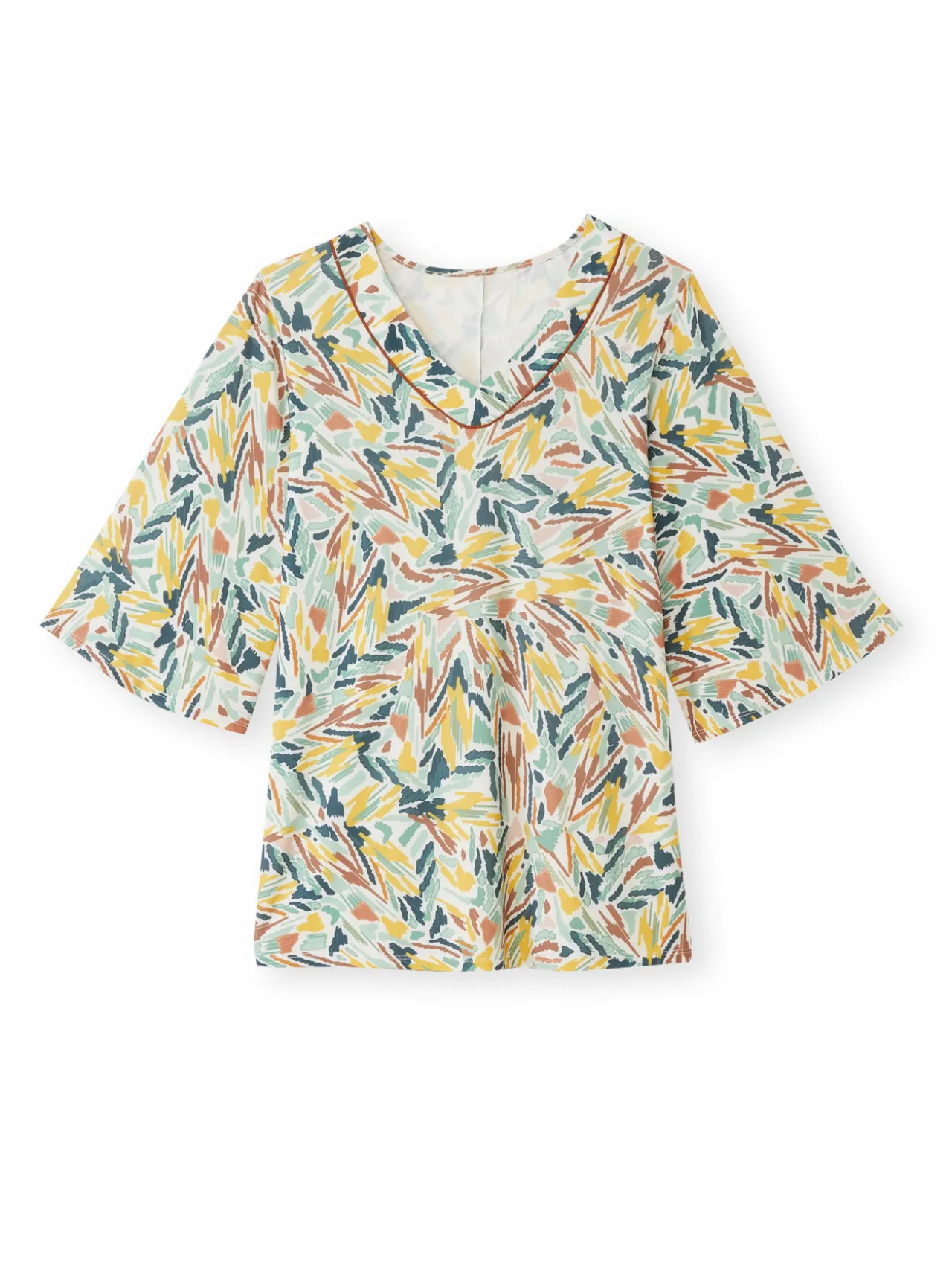 Tunique manches pagode 3/4