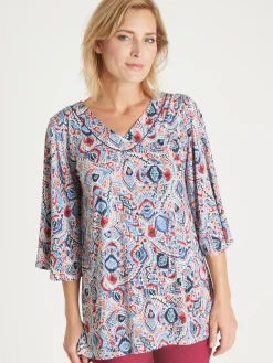 Tunique manches pagode 3/4