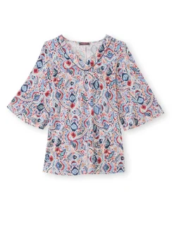 Tunique manches pagode 3/4