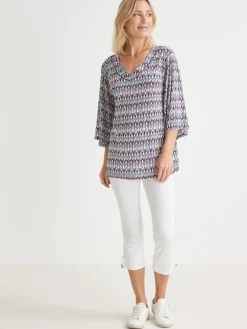 Tunique manches pagode 3/4