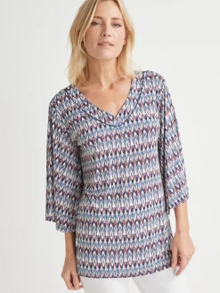 Tunique manches pagode 3/4