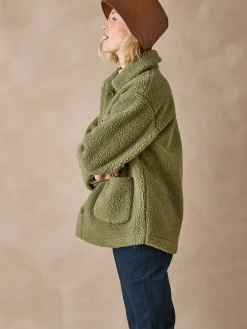 Veste chaude en maille moutonnée