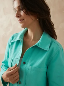 Veste courte, forme boîte