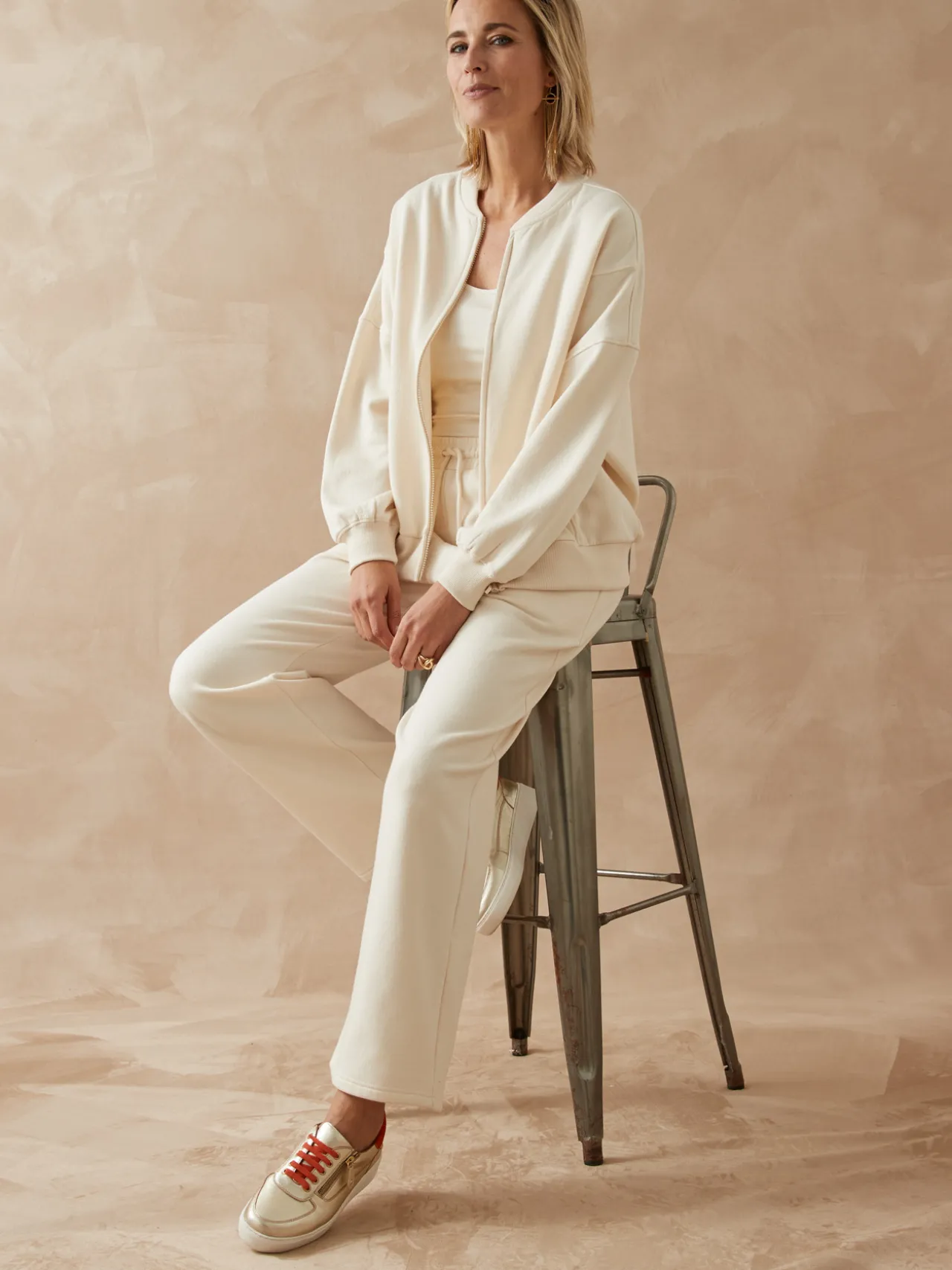 Veste détente en molleton