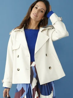 Veste trench courte