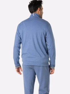 Veste zippée interlock